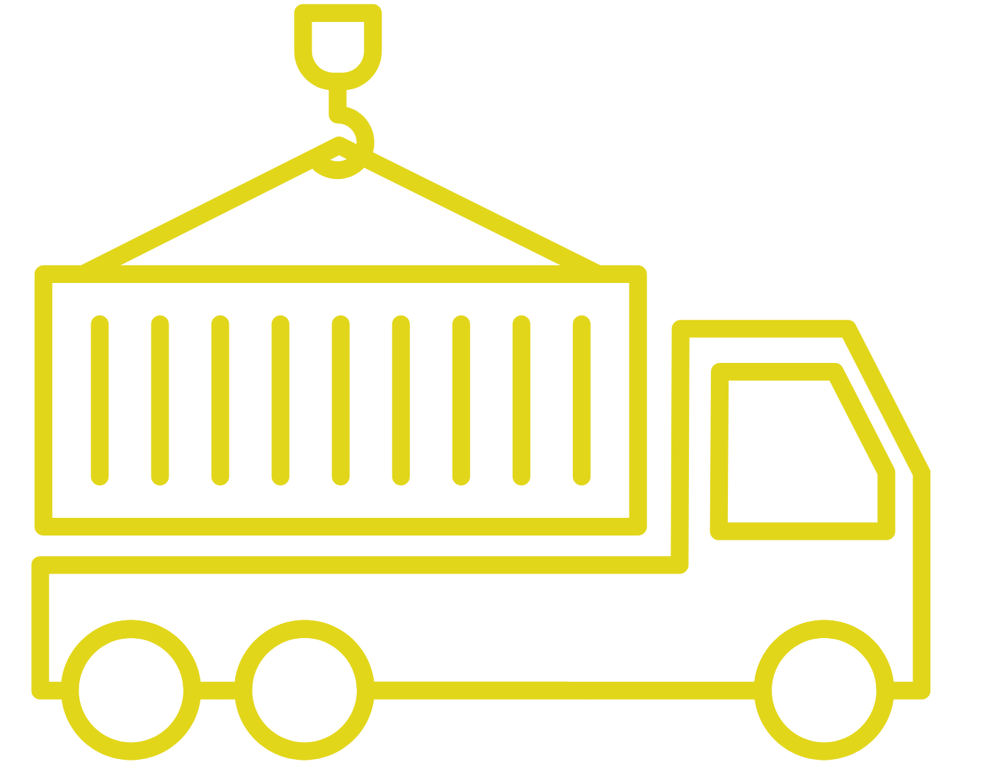 Fyll container og avtal henting